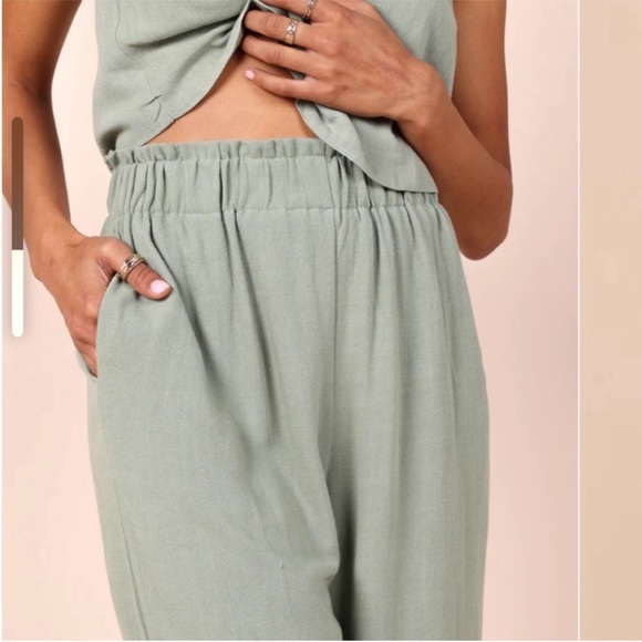 NWT Eleanor Linen Matching Set - Picture 3 of 4